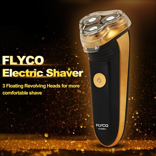 FLYCO FS360EU Electric Rechargeable Shaver with 3D Floating Heads