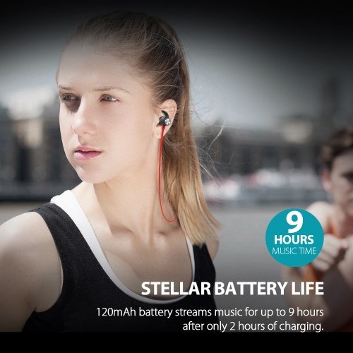 dodocool Magnetic Wireless Stereo Sports In-Ear Headphone with HD Mic CVC 6.0